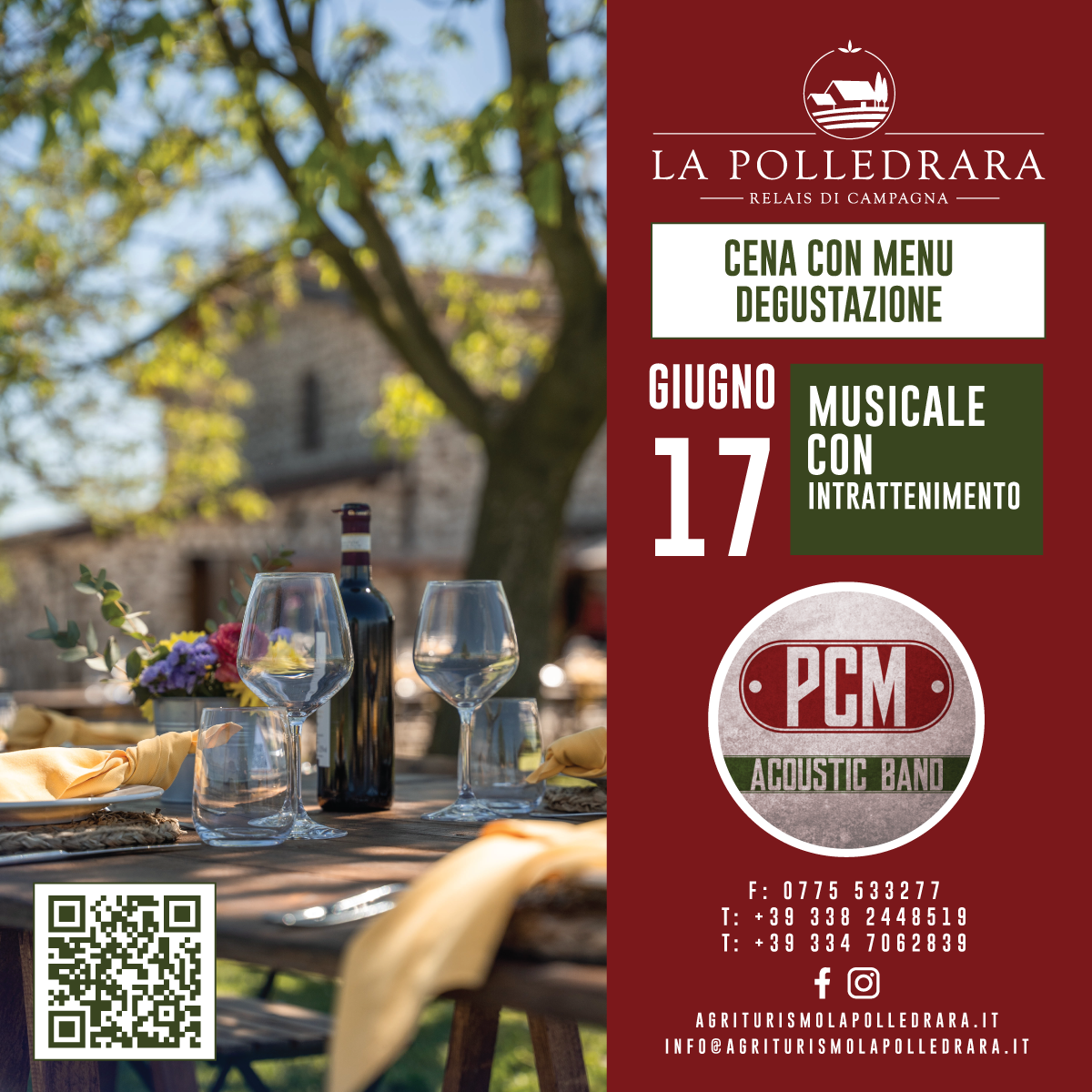 Featured image for “17 Giugno 2022 – Cena con menù degustazione”