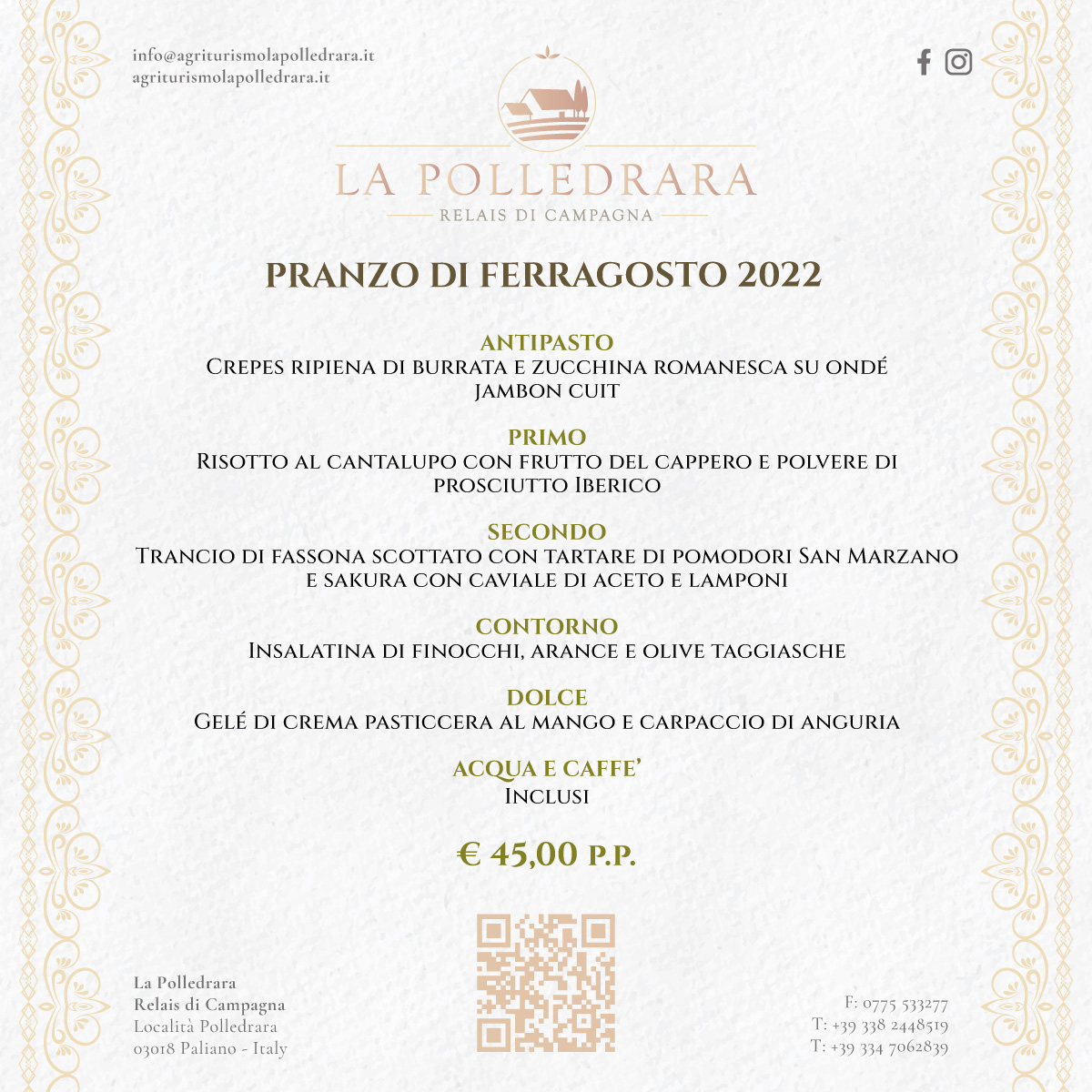 Featured image for “15 Agosto 2022 – Pranzo di Ferragosto”