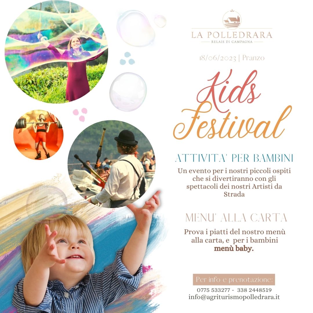 Featured image for “18 Giugno 2023 – Kids Festival”