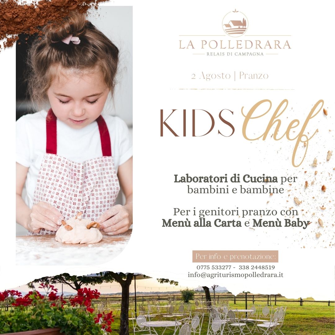 Featured image for “2 Agosto 2023 – Kids Chef”