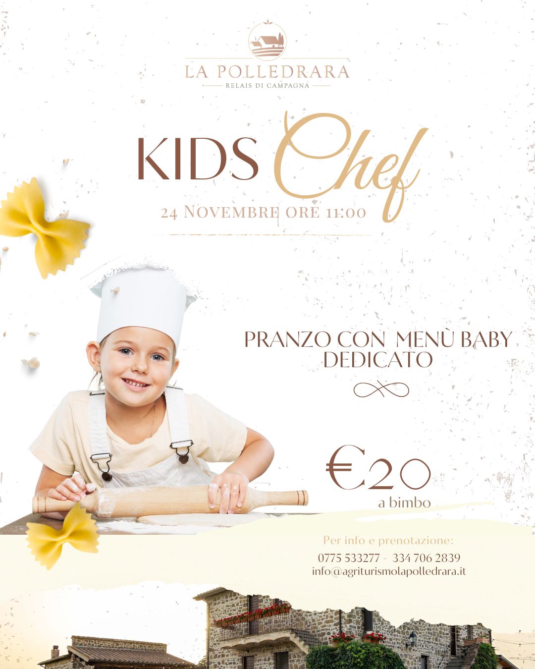Featured image for “24 Novembre – Kids Chef”