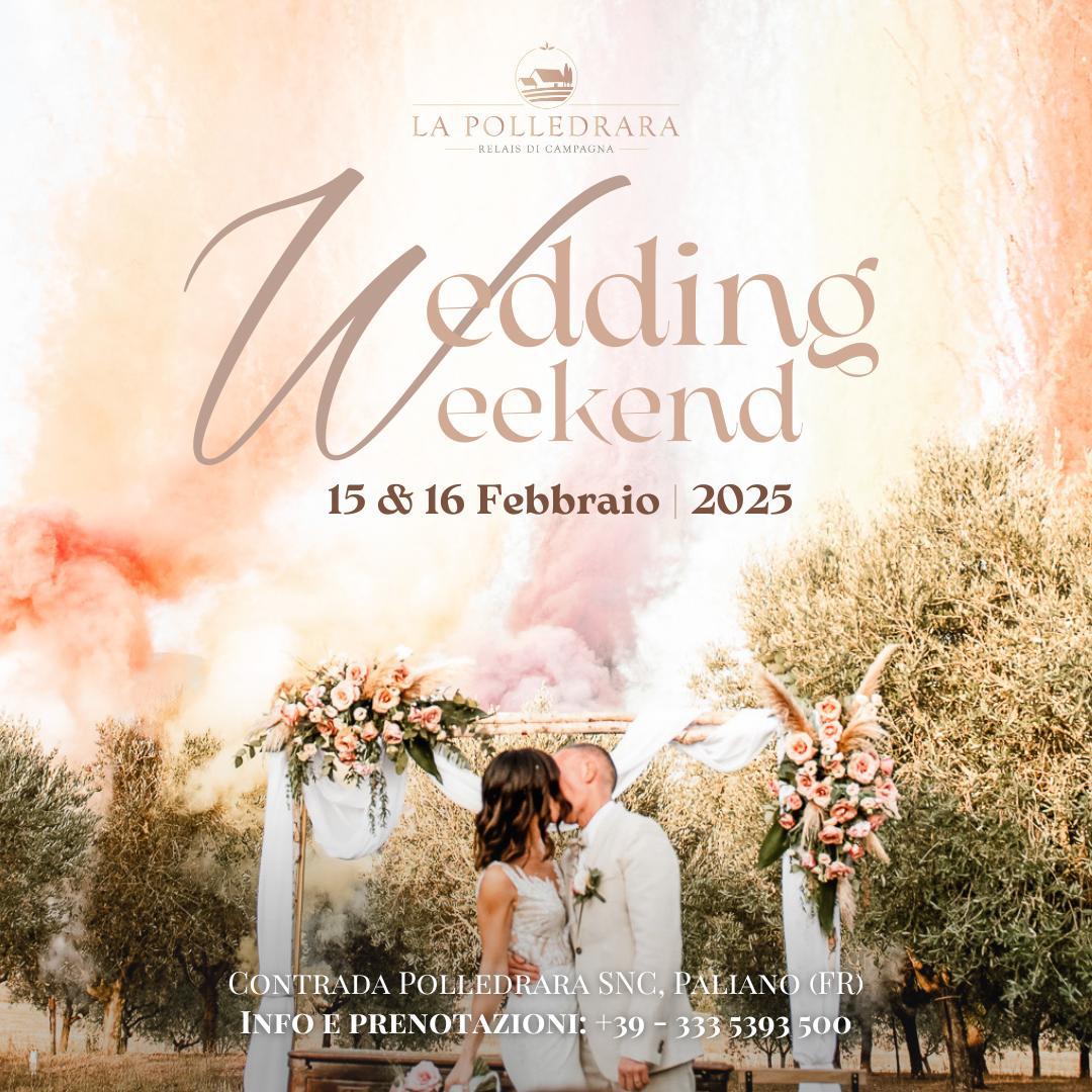 Featured image for “15 e 16 Febbraio – Wedding Weekend”